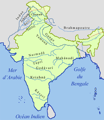 Fleuves de l'Inde